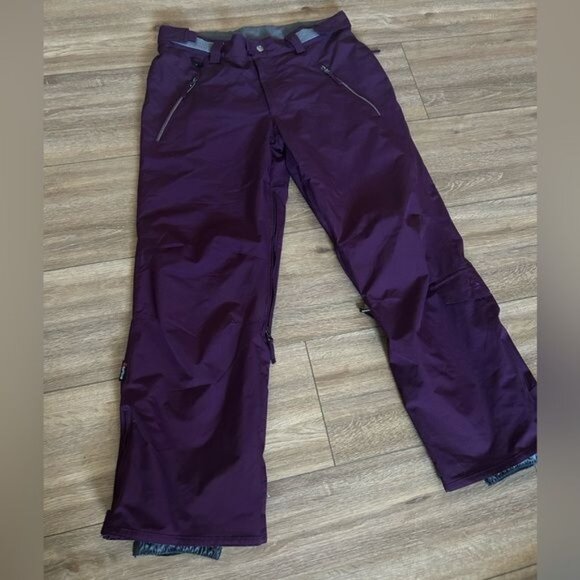 Turbine Outerwear Siren Purple Insulated Snow Ski Snowboard Pants Large Women’s - Picture 3 of 16